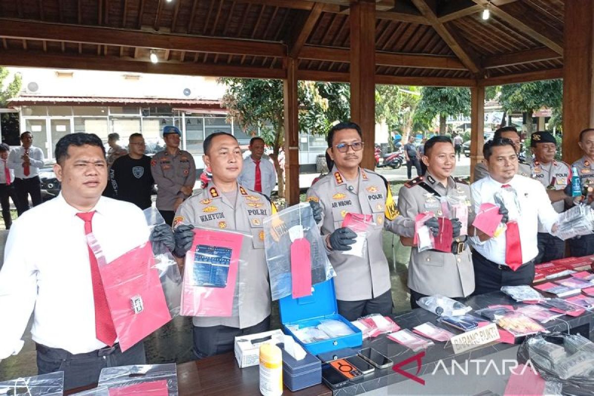 Polresta  Banyumas amankan narkotika jenis sabu seberat 684 gram