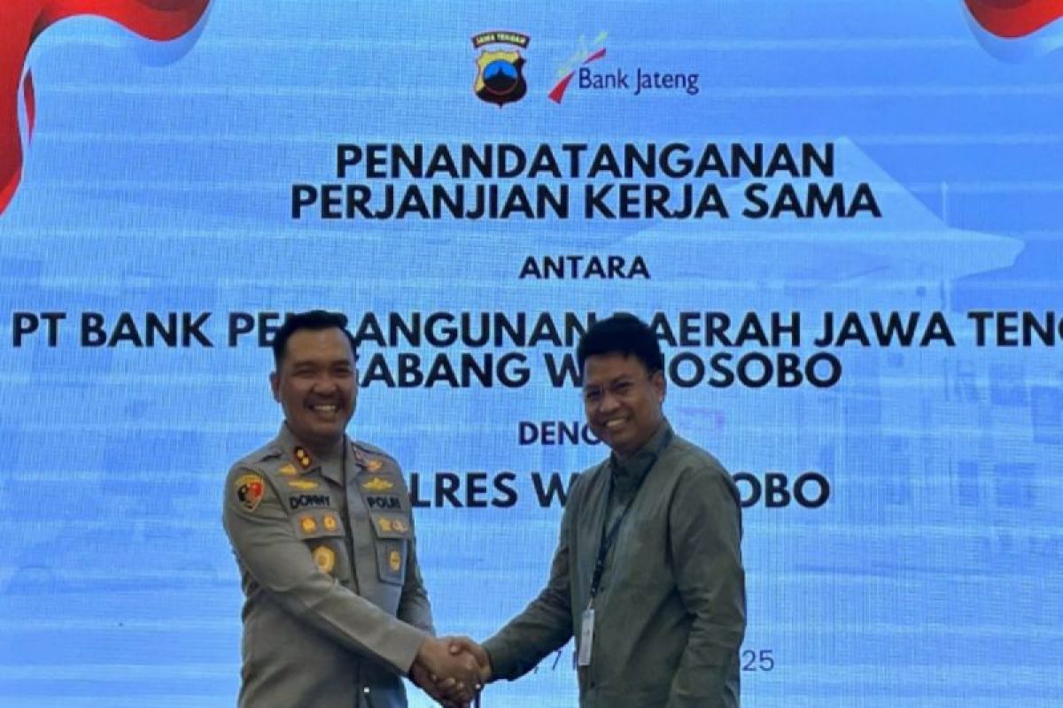 Bank Jateng-Polres Wonosobo kerja sama pembayaran gaji PNPP