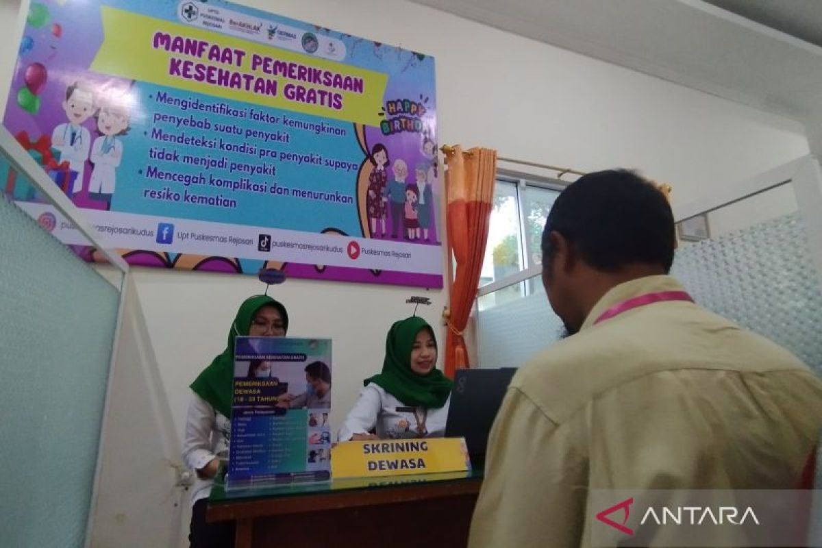 Peminat  layanan cek kesehatan gratis di Kudus capai 1.946 orang