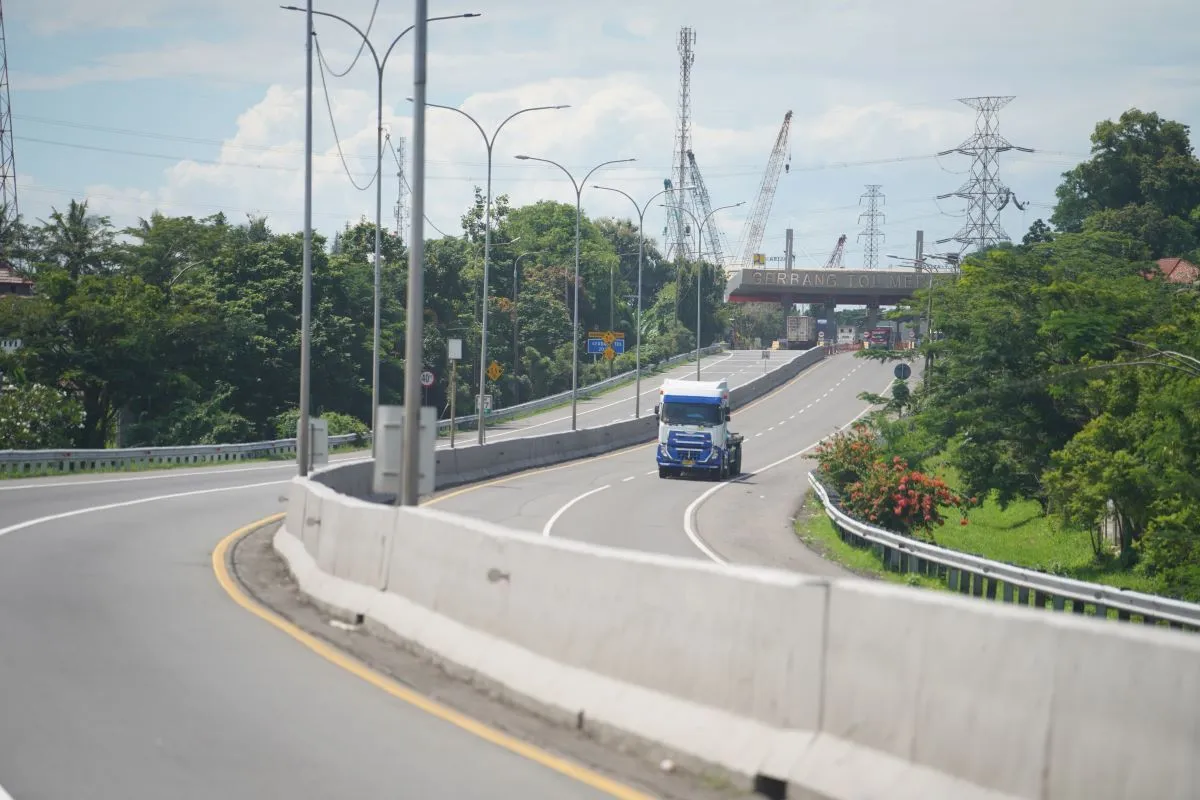 Jalan Tol Tangerang-Merak, Banten. ANTARA/HO - Kementerian PU