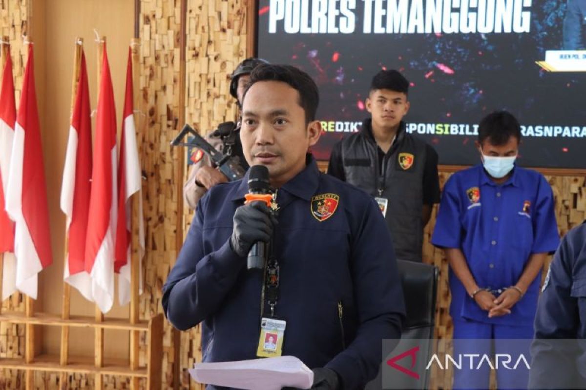 Polres Temanggung tahan  pencuri mobil di pinggir jalan