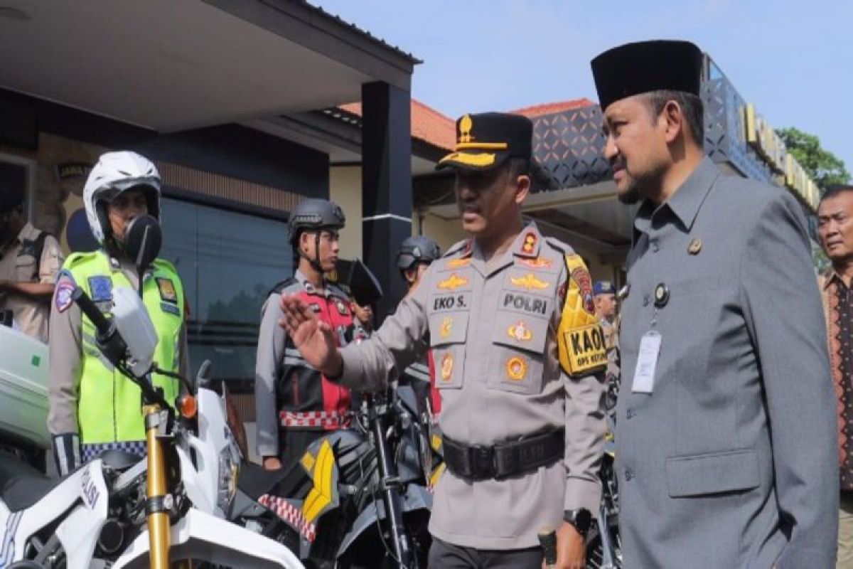 Polres Pemalang Jateng  lakukan persiapan pengamanan arus mudik lebaran