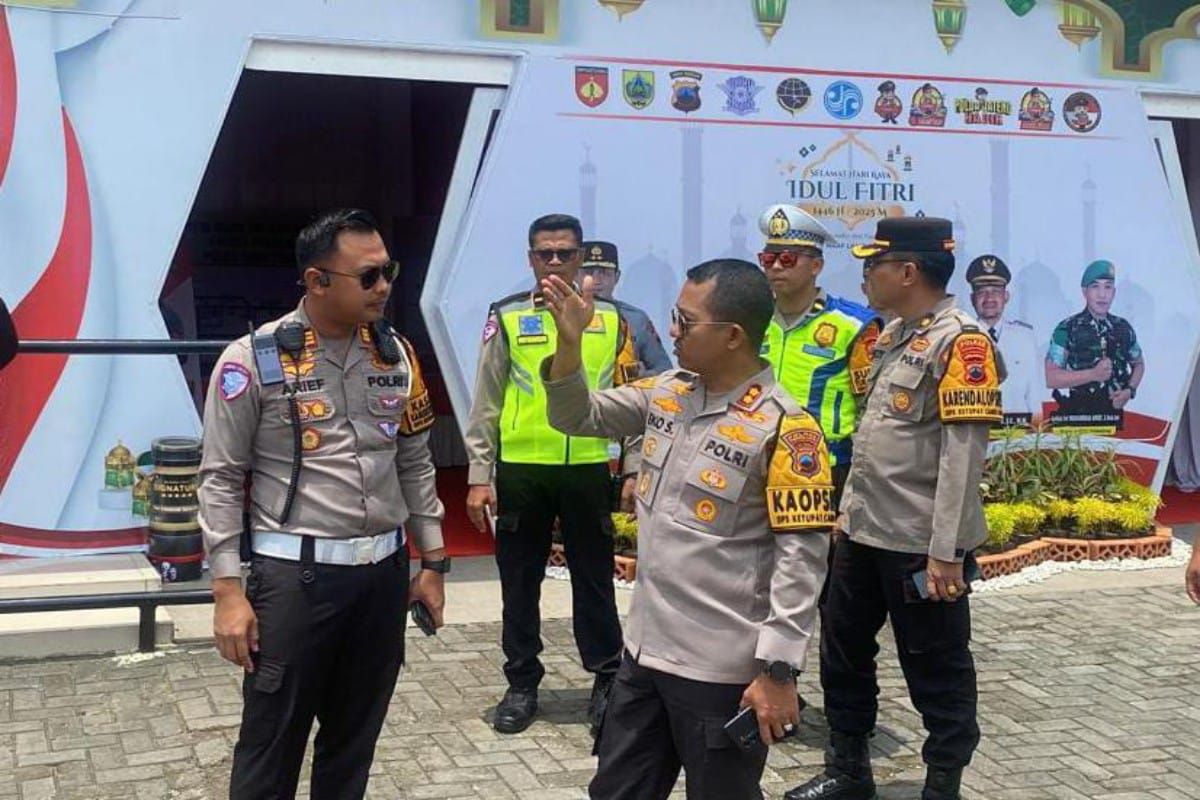 Polres Pemalang cek kesiapsiagaan personel pengamanan arus mudik