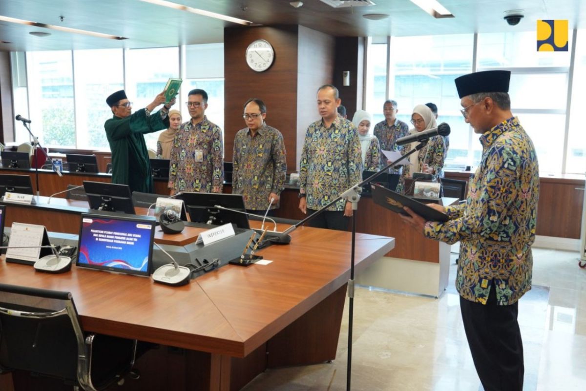 Struktur baru Kementerian PU, ini 19 pejabat yang dilantik Maret 2025