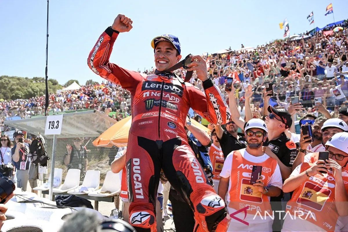 Marc Marquez menangi sprint race keenam berturut-turut