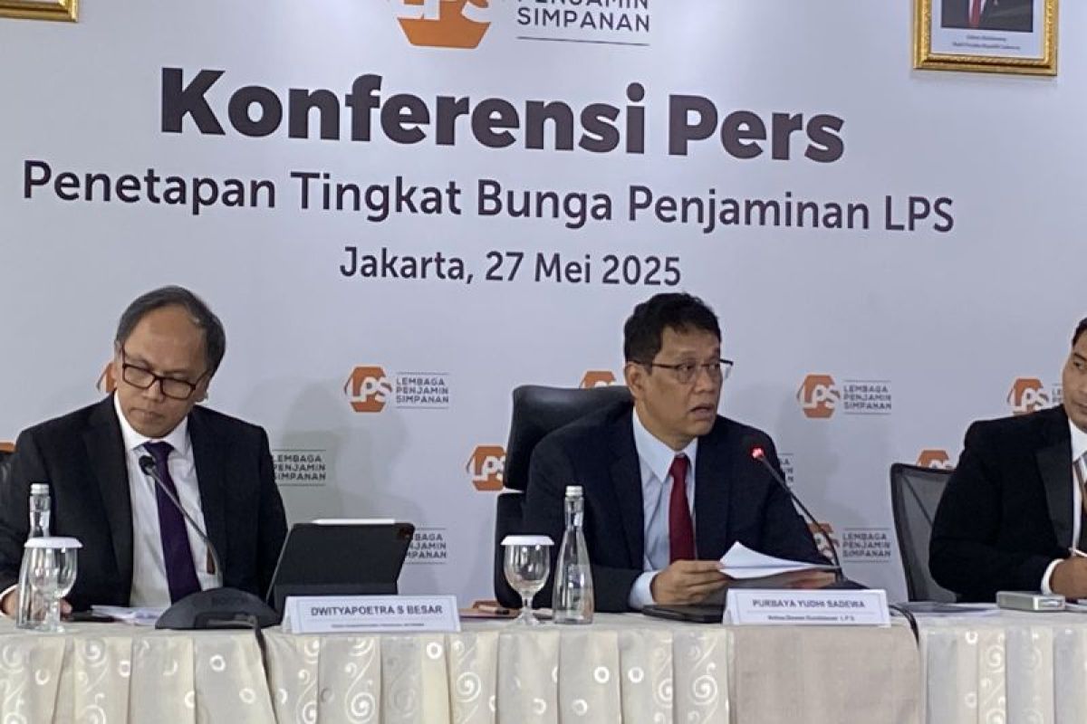 LPS: 621,80 juta rekening bank umum dijamin LPS per April