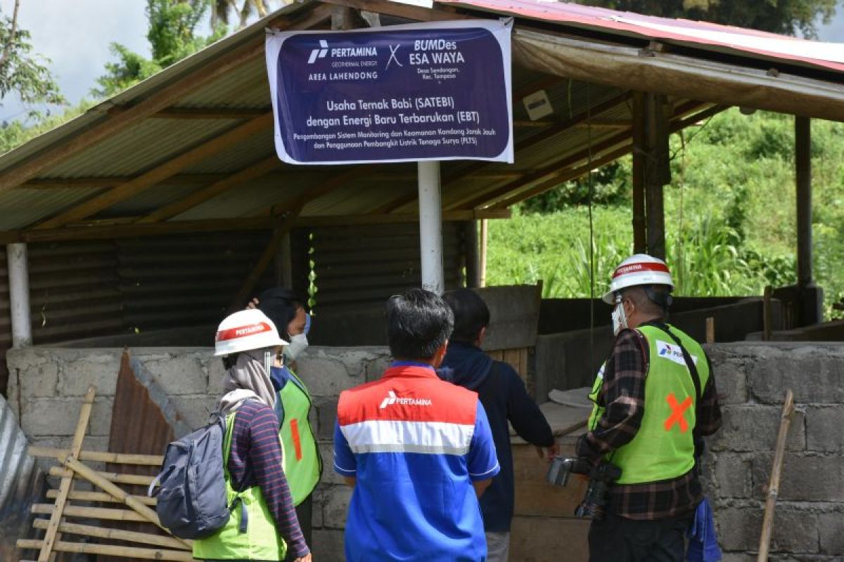PGE inisiasi peternakan berbasis energi terbarukan di Lahendong