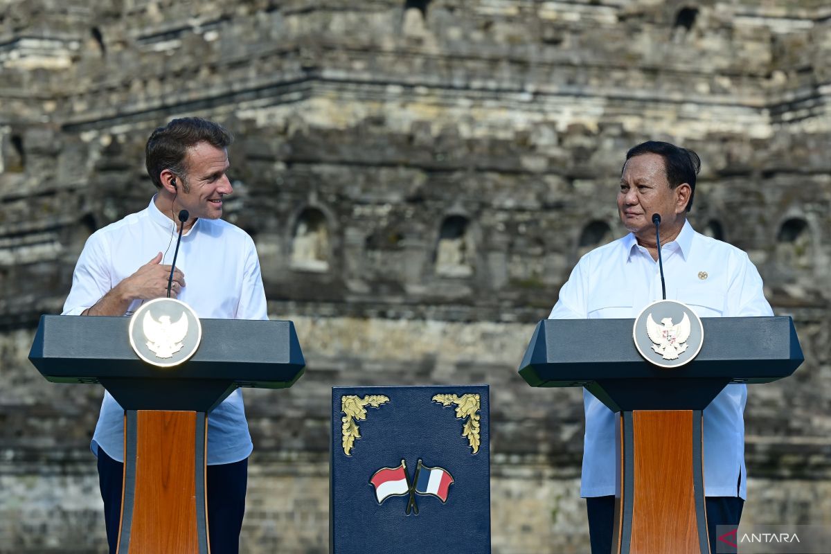 Indonesia-Prancis teken kerja sama strategis kebudayaan di Borobudur