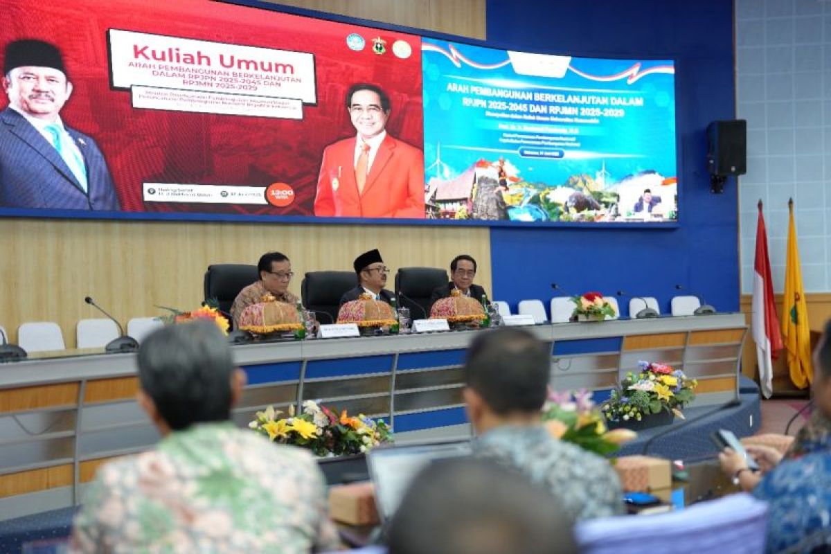 Kepala Bappenas mendorong pembangunan berkelanjutan di KTI