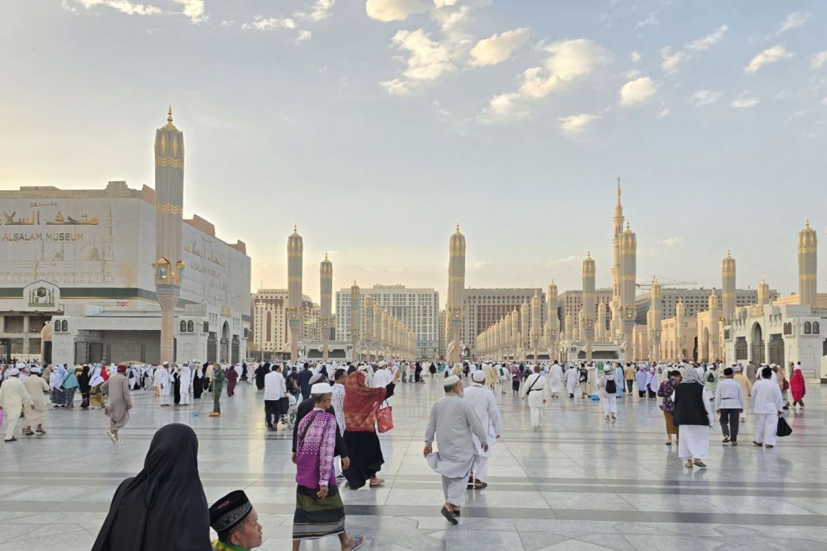 Jamaah haji Aceh mulai bergerak ke Madinah