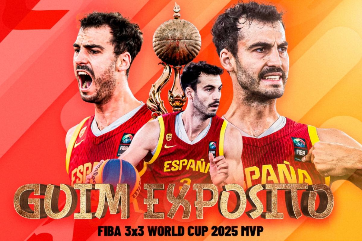 Guim Exposito raih MVP usai bawa Spanyol juara Piala Dunia FIBA 3x3