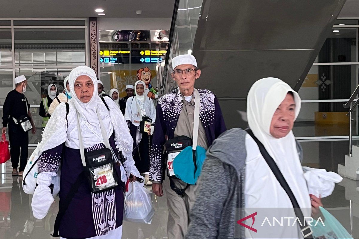 Debarkasi Banjarmasin sudah terima 12 Kloter kepulangan jamaah haji