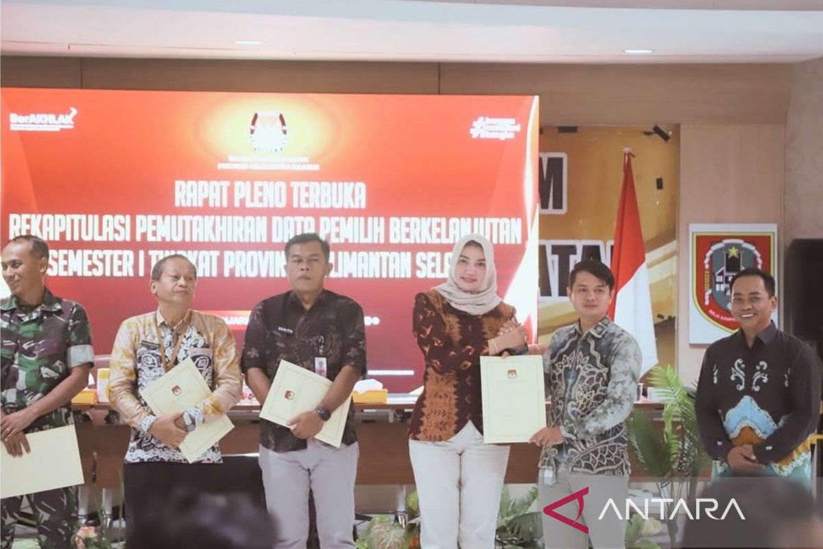 KPU Kalsel tetapkan pemilih berkelanjutan 3.061.937 orang