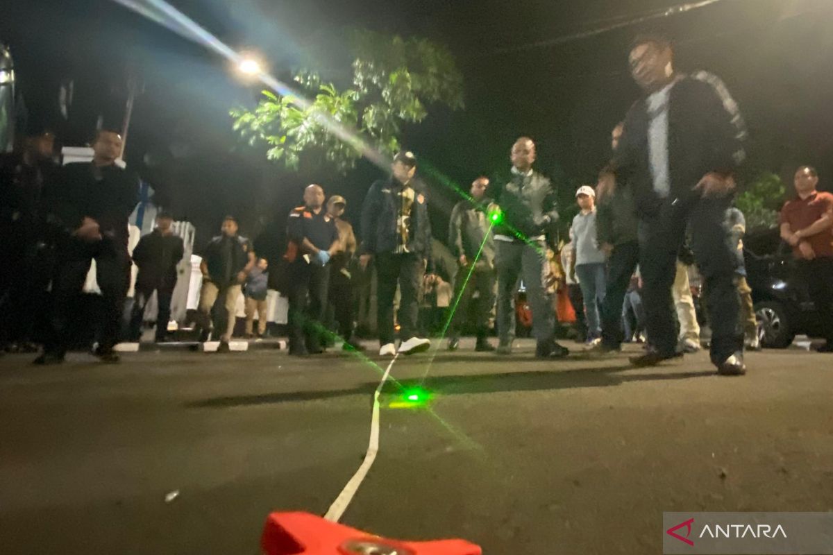 Kapolda Jabar olah TKP lokasi pesta rakyat di Garut