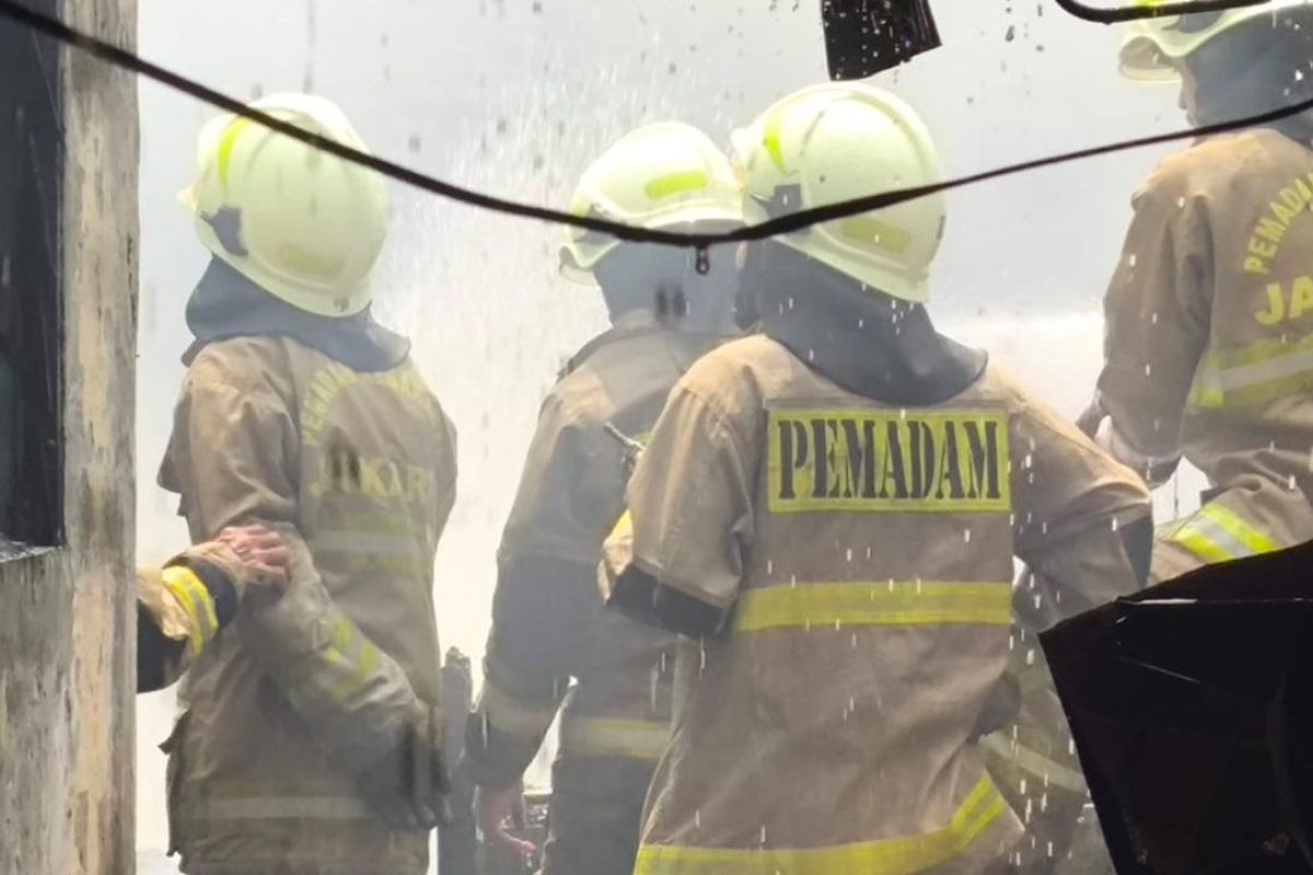 Kerugian kebakaran 10 rumah di Pademangan ditaksir Rp485 juta