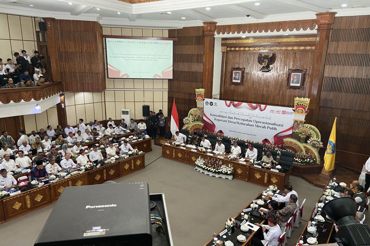 Menko Pangan pimpin konsolidasi percepatan Kopdes Merah Putih di Bali