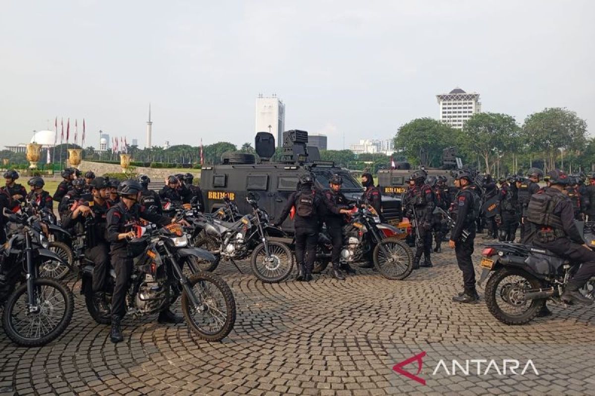 Amankan Jakarta, Polda Metro Jaya gelar patroli skala besar
