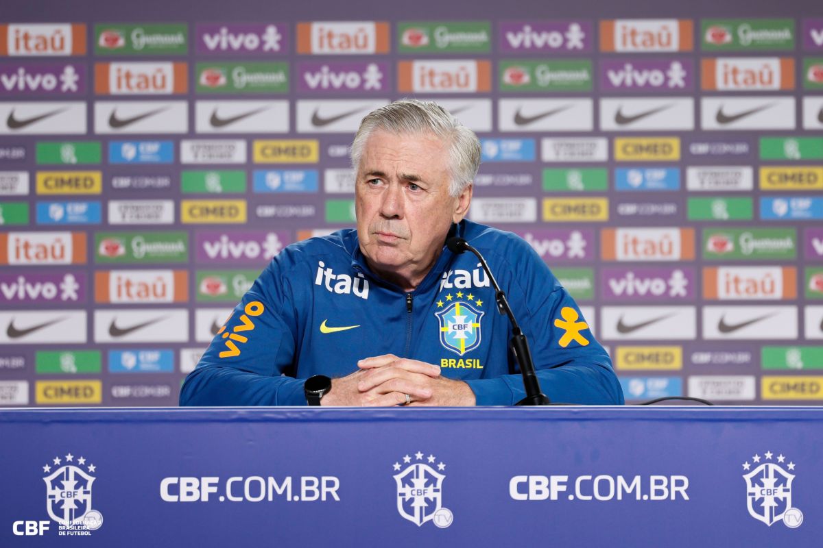 Ancelotti tetap puji pemain meski Brasil dikalahkan Bolivia
