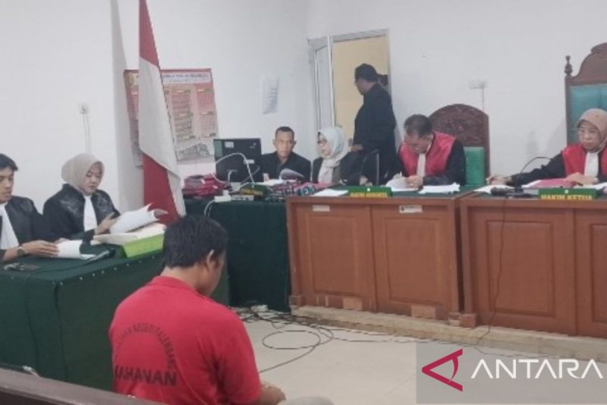 Terdakwa sindikat narkotika antar pulau divonis mati PN Palembang