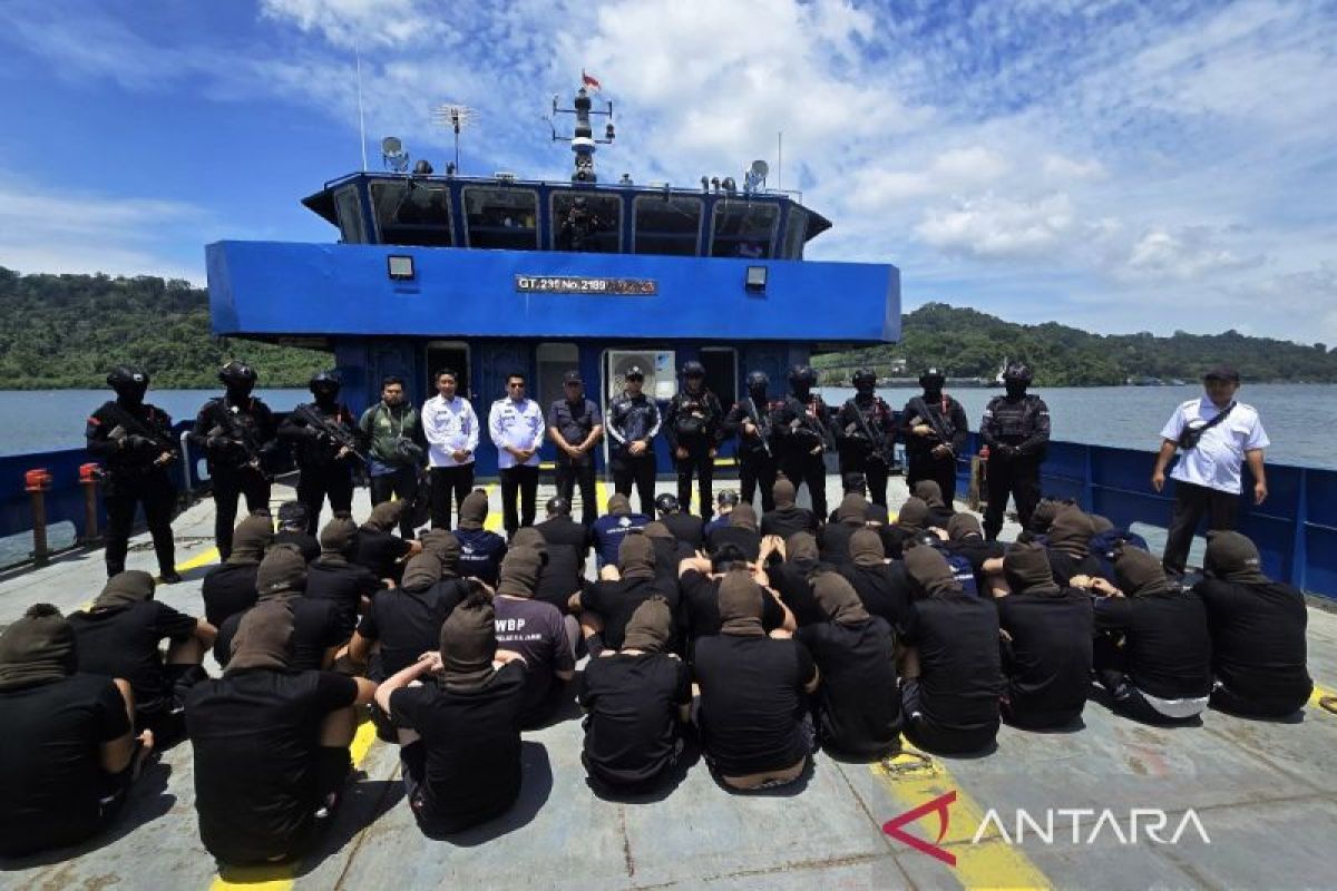 Empat kategori Lembaga Pemasyarakatan Nusakambangan, pulau penjara dengan tingkat keamanan berlapis.