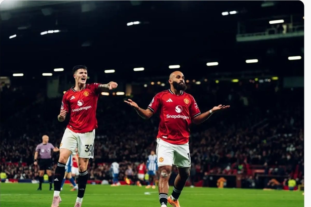 MU kalahkan Brighton 4-2 di Old Trafford
