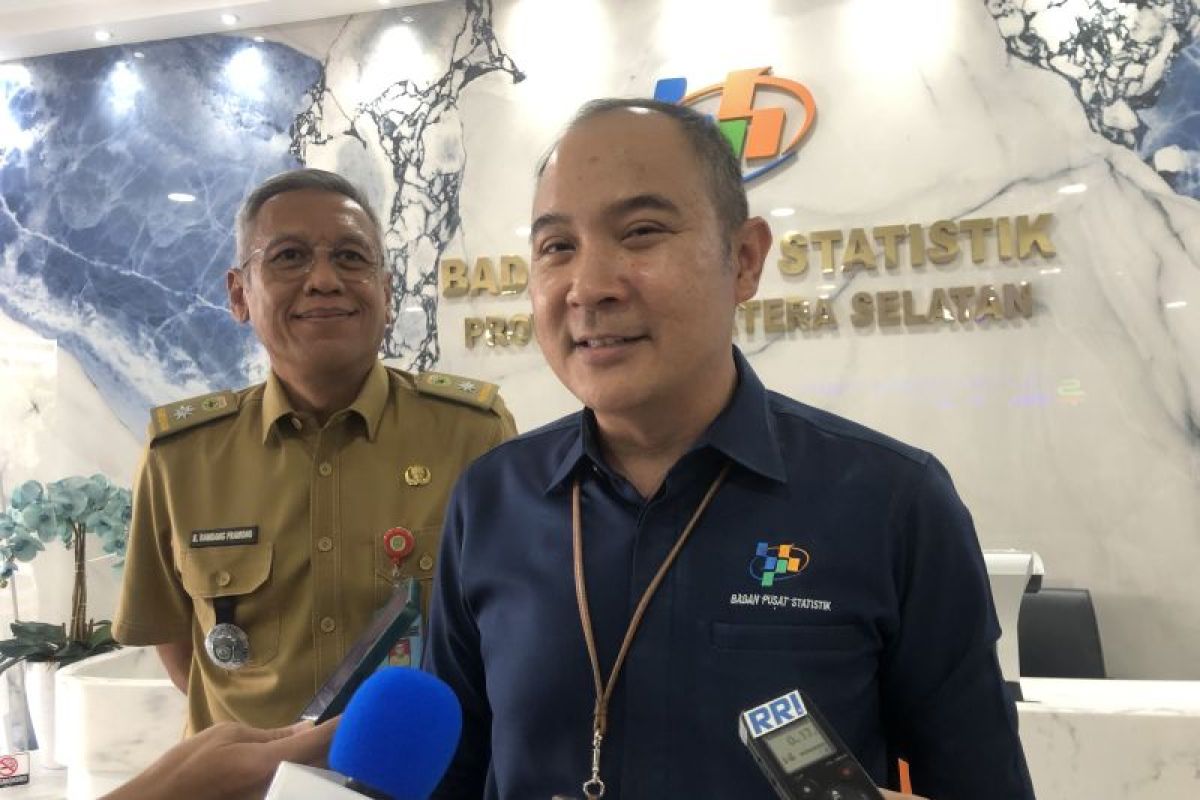 BPS: Luas panen padi di Sumsel diperkirakan capai 635,48 ribu hektare