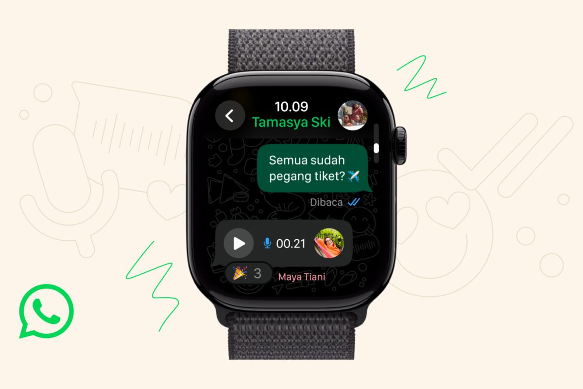 Mengetahui Fitur WhatsApp di Apple Watch
