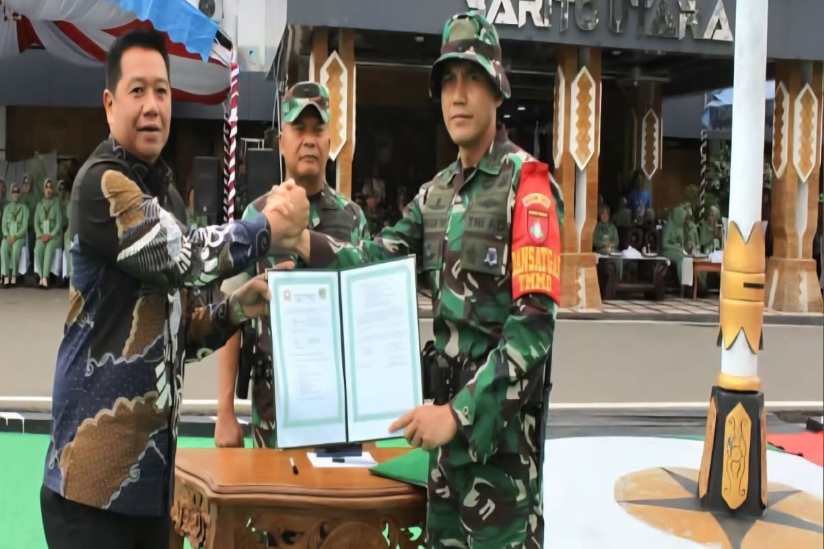 Pemkab Barut berharap hasil pembangunan TMMD dapat dirawat masyarakat