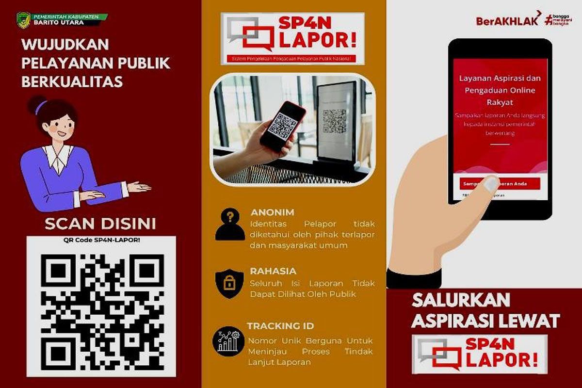 Pemkab Barut tingkatkan kualitas pelayanan publik melalui SP4N LAPOR!