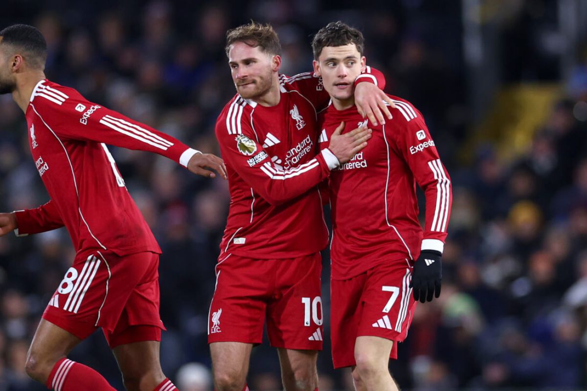 Fulham bermain 2-2 kontra Liverpool
