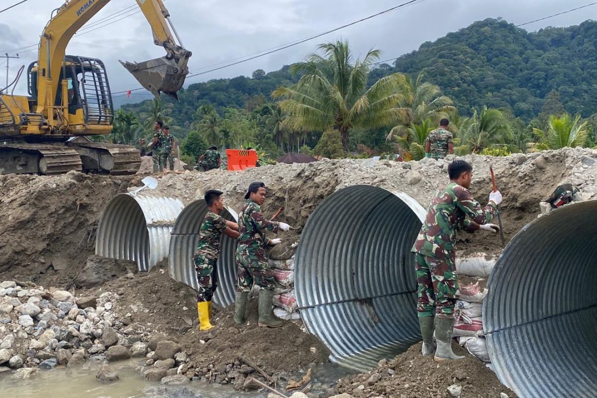 Pemerintah terus percepat pembangunan jembatan di Sumut dan Sumbar