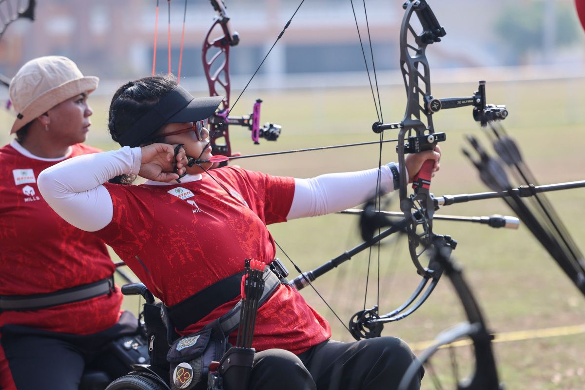 Taklukan Filipina, Arif/Ken ke final para panahan APG 2025