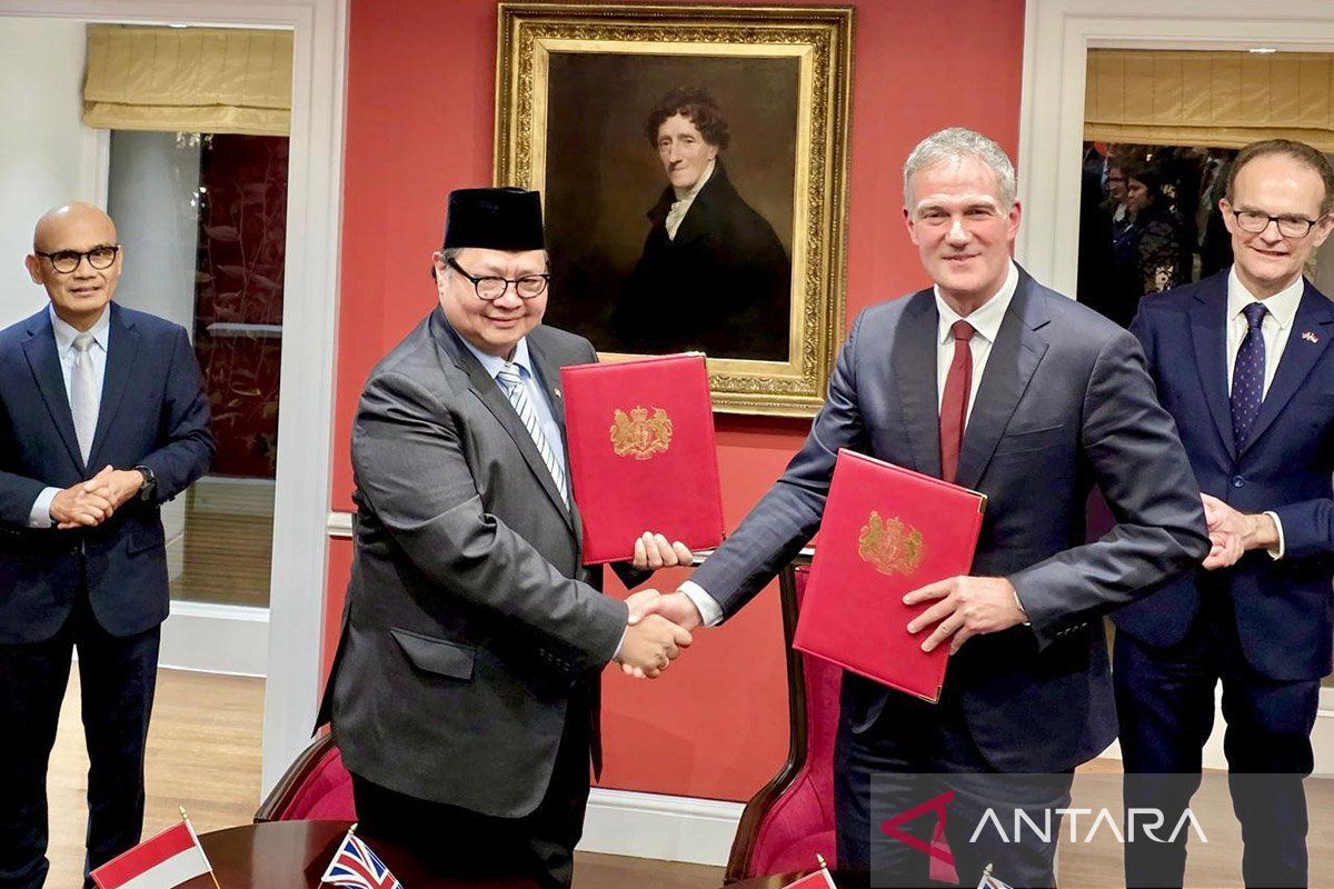 Indonesia dan Inggris bentuk kemitraan ekonomi baru