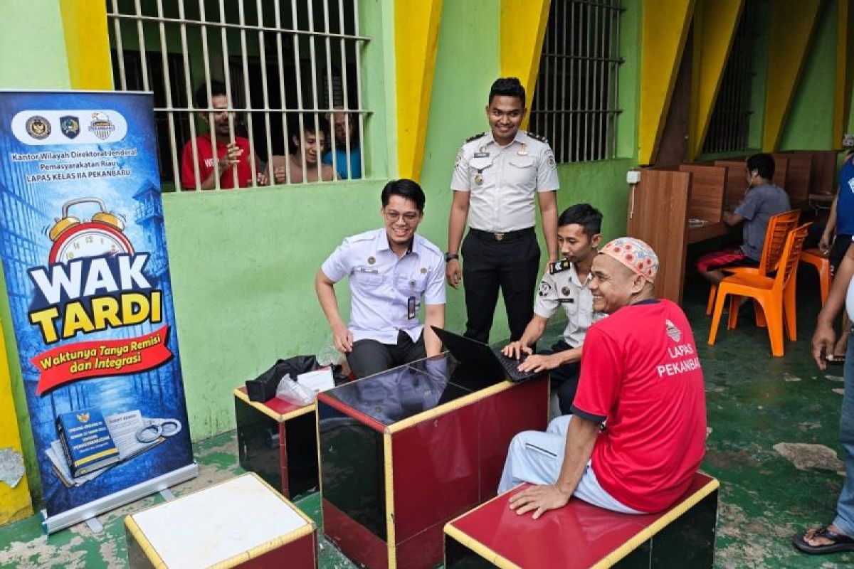 Waktardi Hadir di Blok Hunian, Binadik Lapas Pekanbaru Pastikan Hak Warga Binaan Terlayani