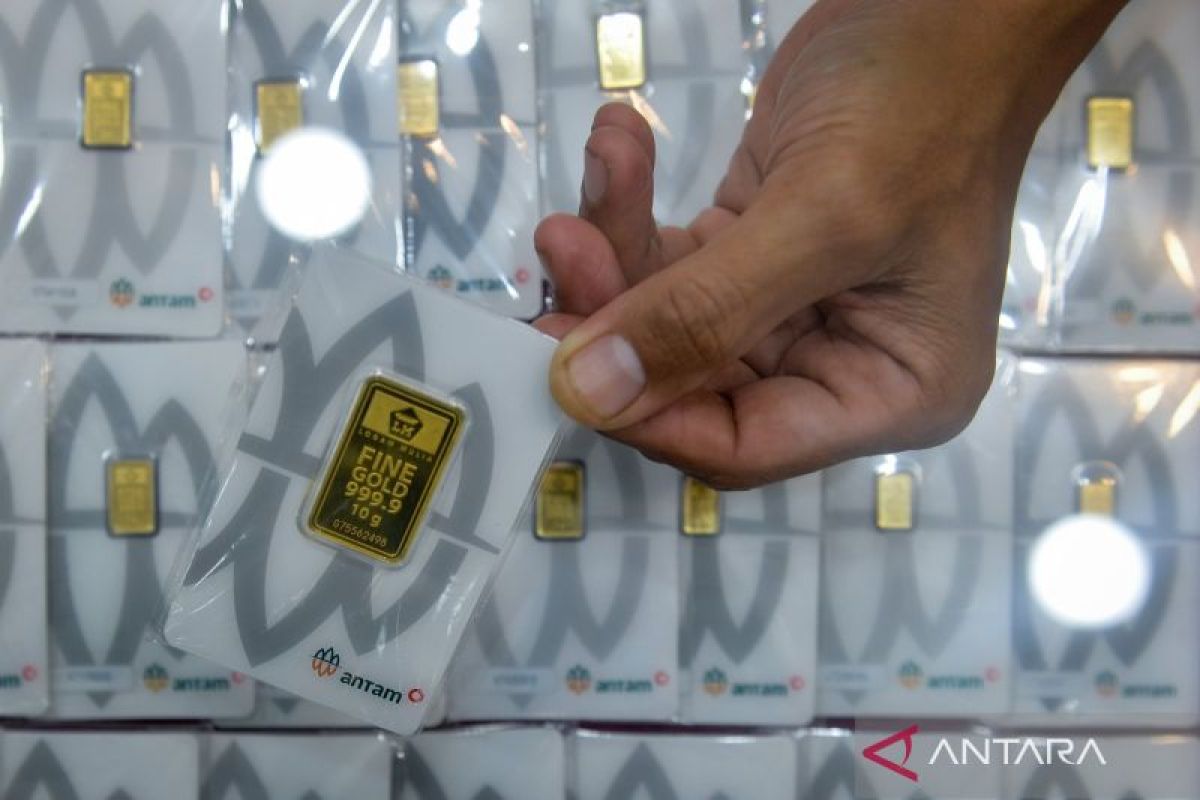 Harga emas Atam meroket kembali jadi Rp3.027.000 per gram
