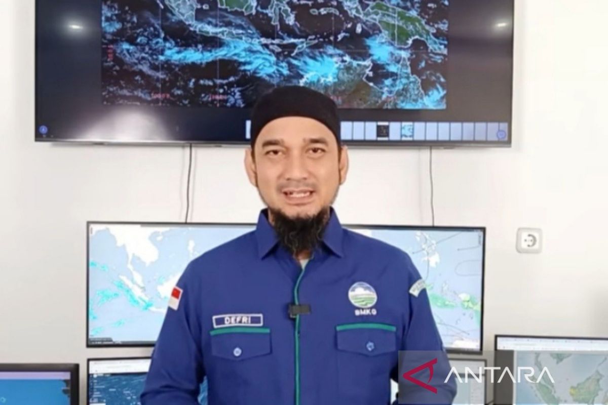 BMKG: Sumatera Utara berpotensi hujan pada Minggu