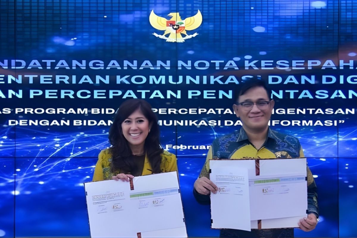 Menkomdigi dan BP Taskin perkuat digitalisasi pengentasan kemiskinan