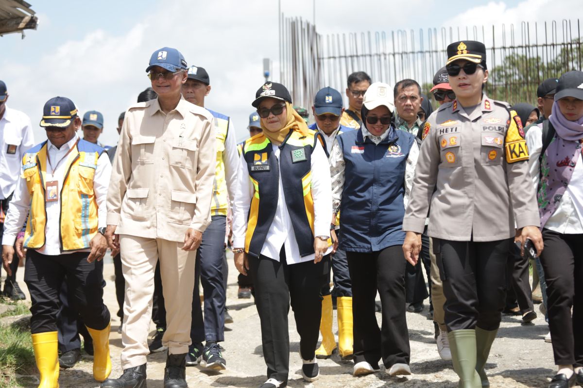 Mentri PU minta sungai di bawah Jembatan Way Bungur dinormalisasi 