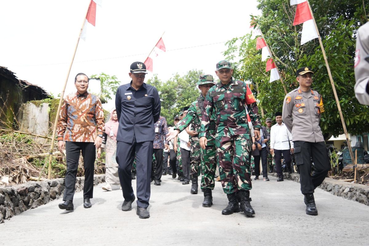 Wabup Sleman: Program TMMD juga untuk membangun karakter masyarakat tangguh