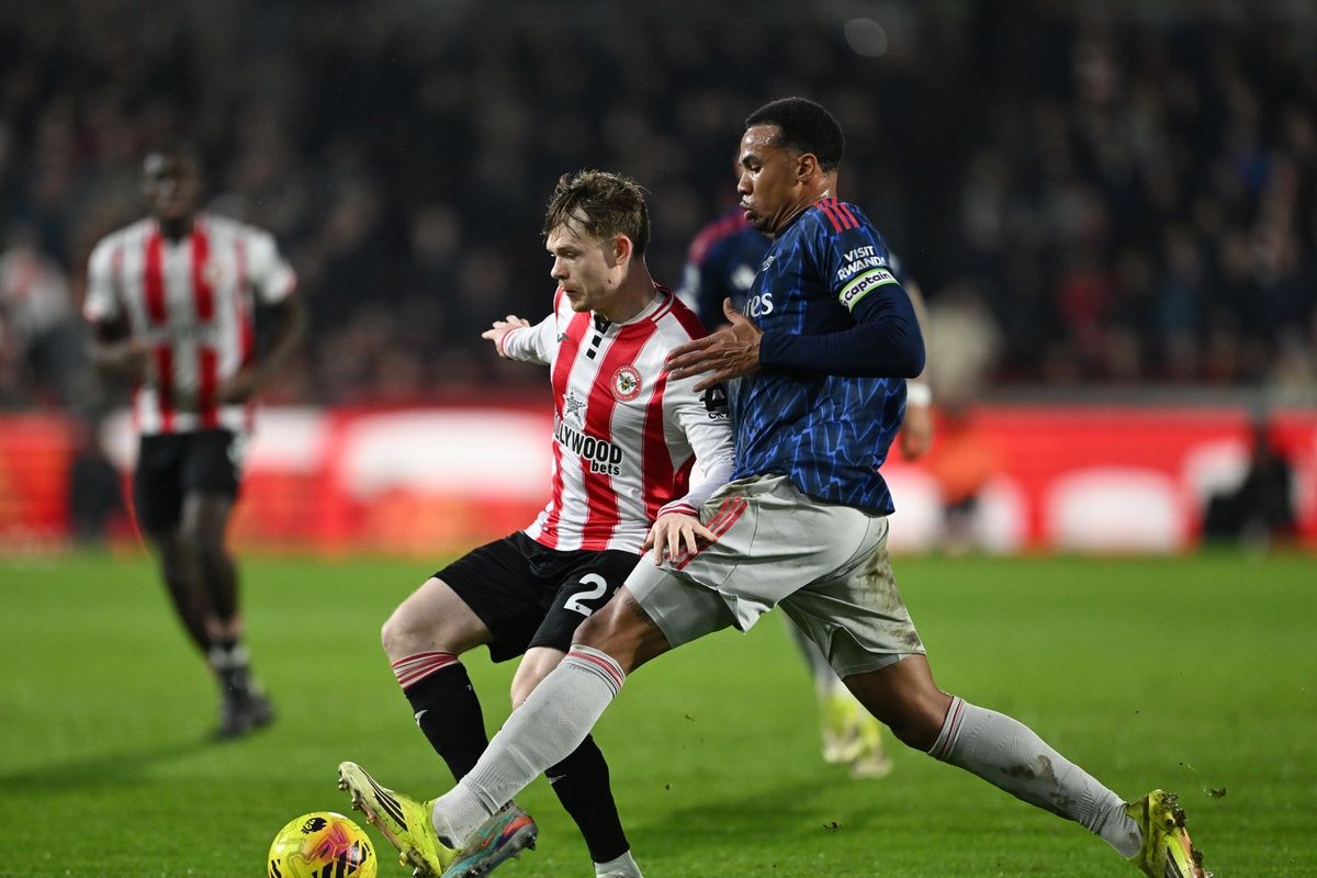 Arsenal ditahan imbang Brentford 1-1