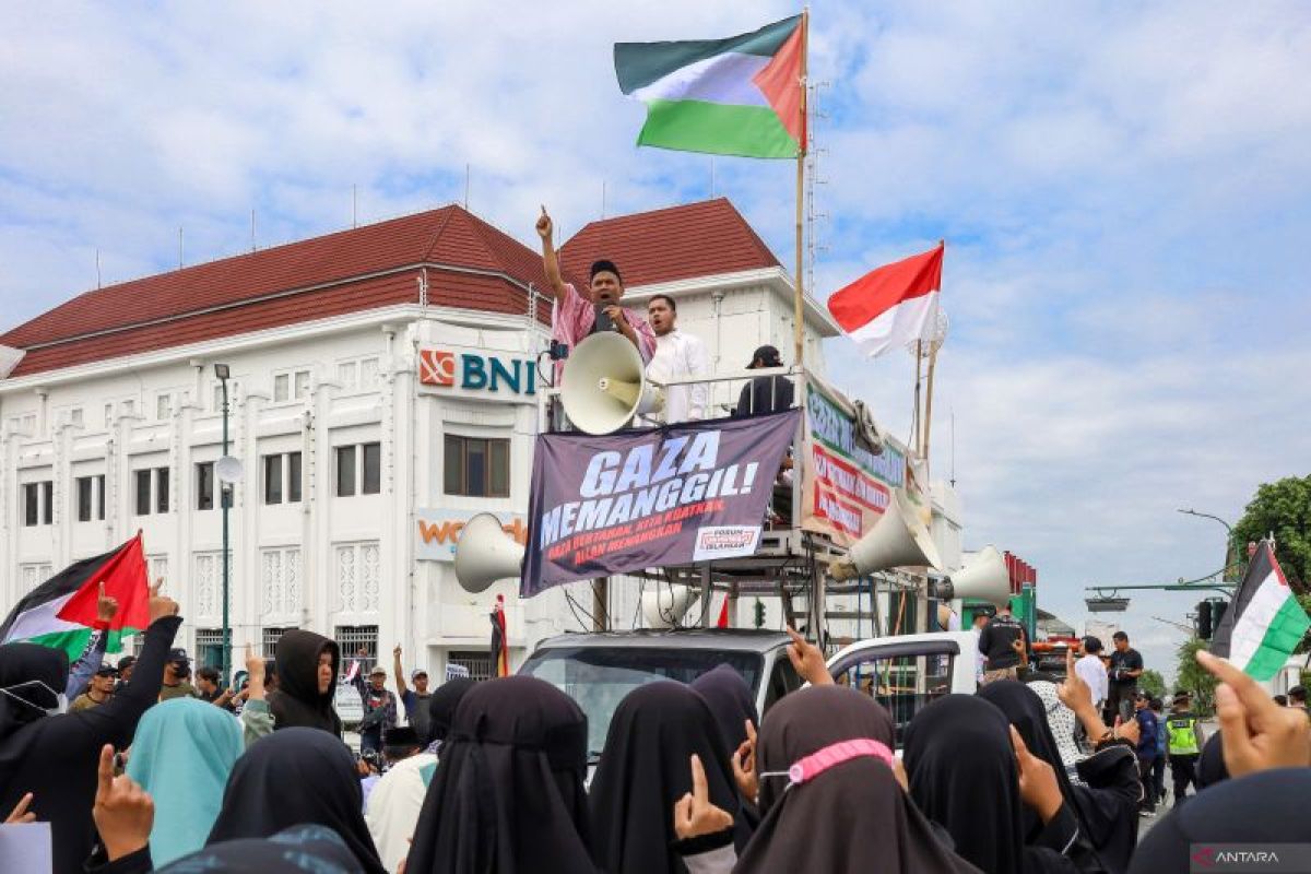Aksi Yogyakarta tegaskan isu Palestina sebagai misi kemanusiaan