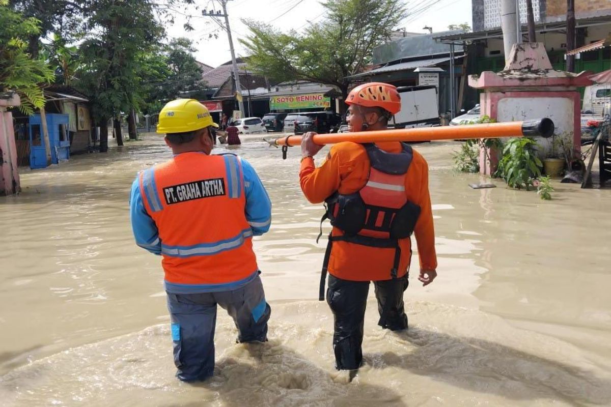 Banjir Grobogan, PLN sigap amankan kelistrikan