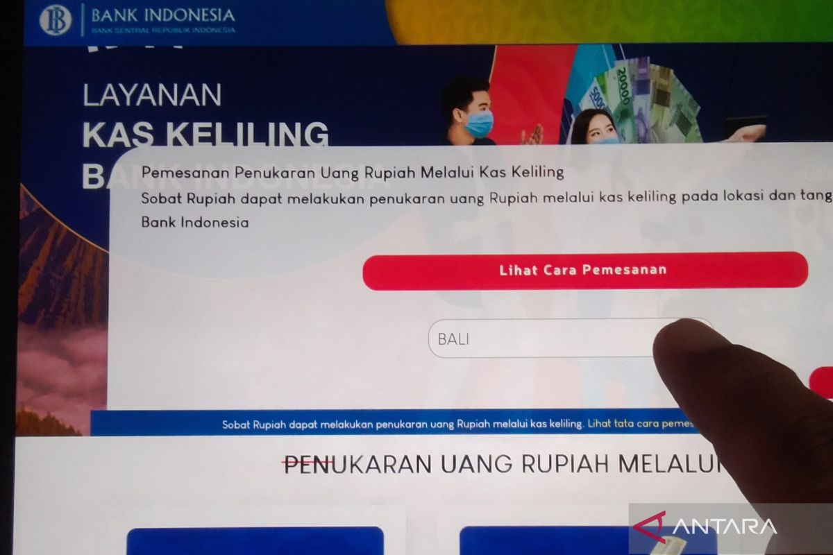 BI Bali gandeng enam bank layani tukar uang pecahan periode Ramadhan