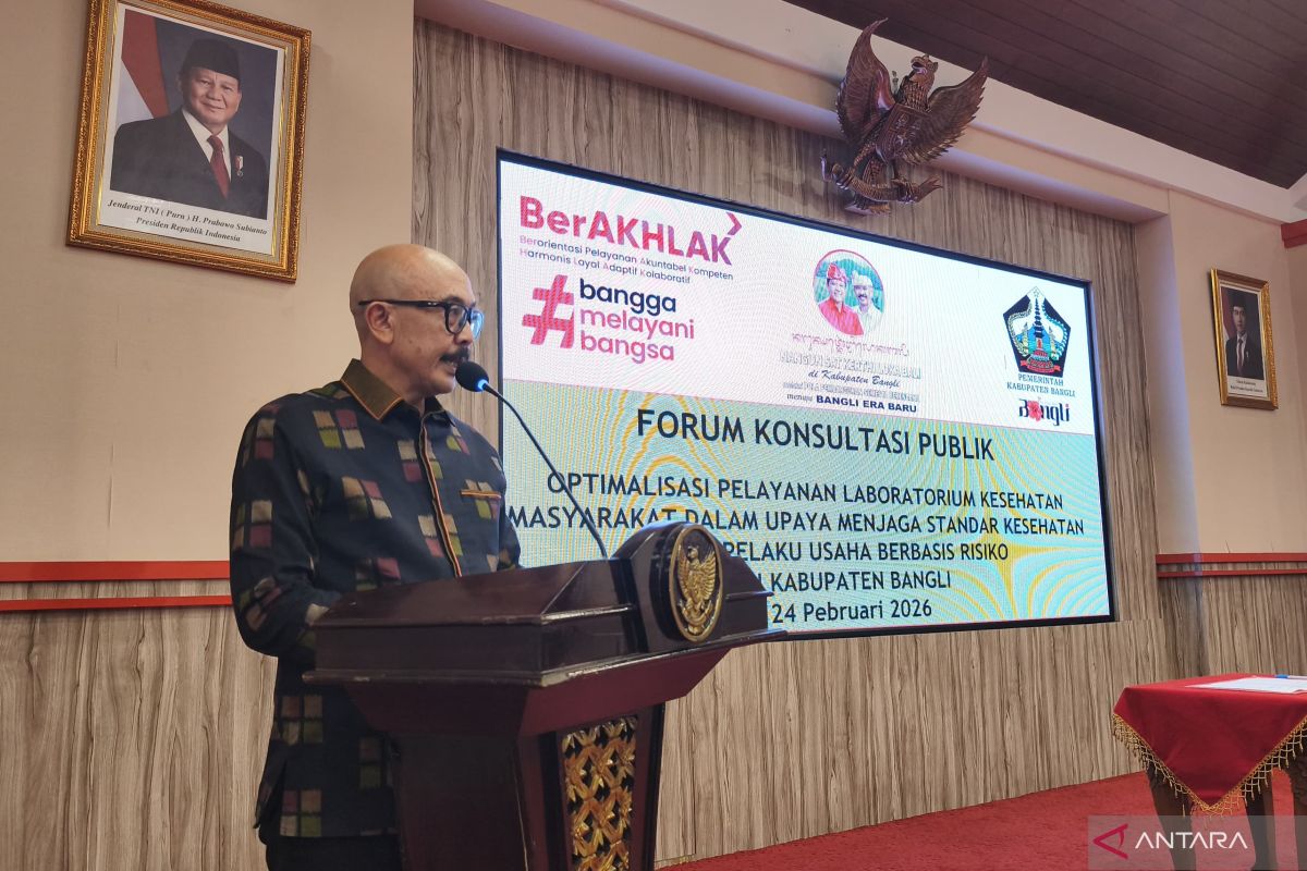 Pemkab Bangli Bali awasi keamanan pangan melalui labkesmas
