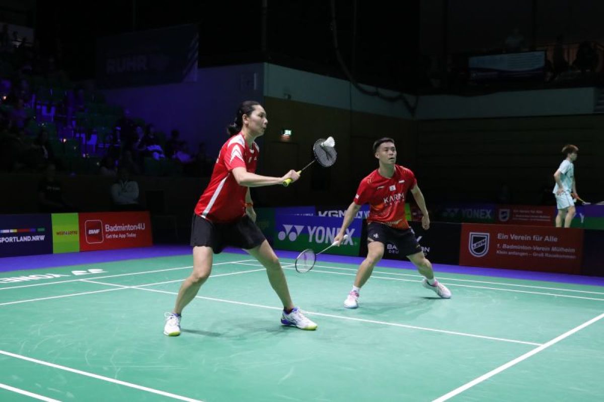 Hee/Gloria ke semifinal German Open, singkirkan unggulan kelima