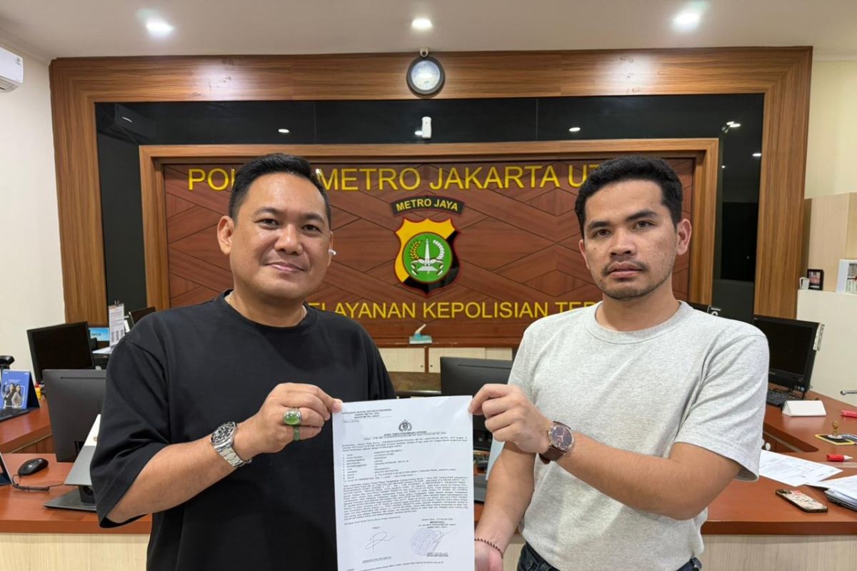 Ekspedisi laporkan dugaan penggelapan dan pencurian ke Polrestro Jakut