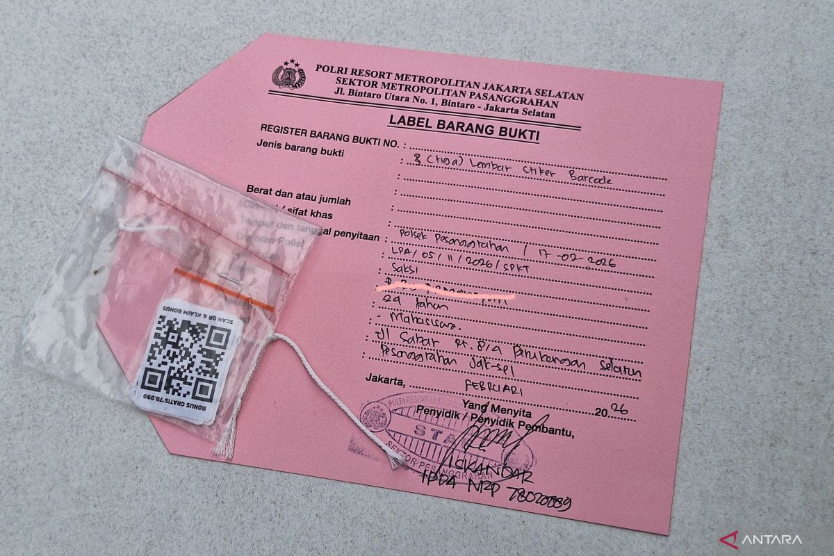 Polisi imbau korban scan QR judol di Pesanggrahan untuk lapor