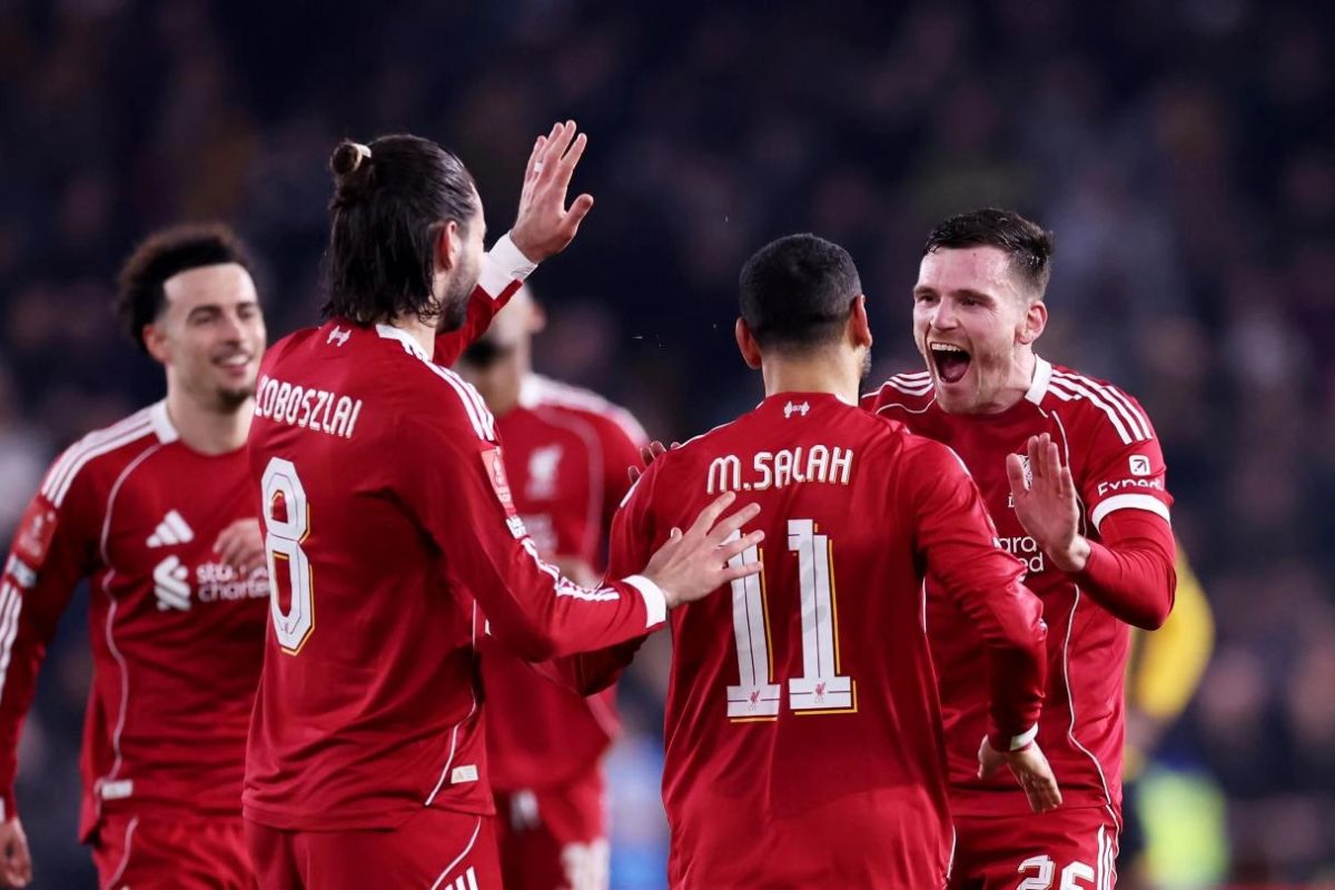 Liverpool ke perempat final Piala FA setelah taklukkan Wolves 3-1