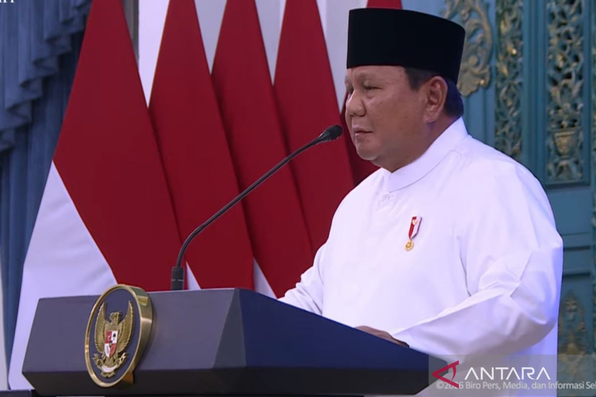 Prabowo tegaskan komitmen kerja keras untuk jaga perdamaian