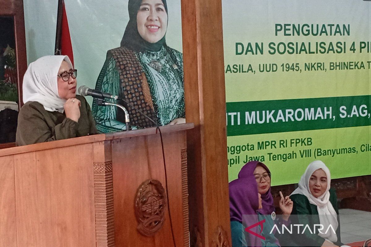 Anggota MPR RI ajak perempuan Banyumas pahami empat pilar kebangsaan